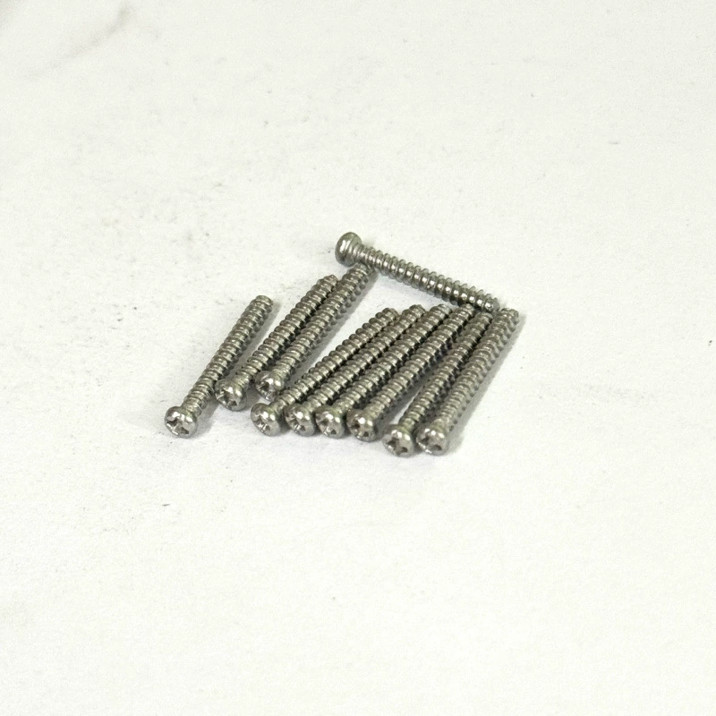 Нестандартные саморезы 2*15*3 с маленькой головкой из нержавеющей стали 304, крестообразные, с круглой головкой и плоским хвостовиком, саморезы PB с цилиндрической головкой, маленькие винты