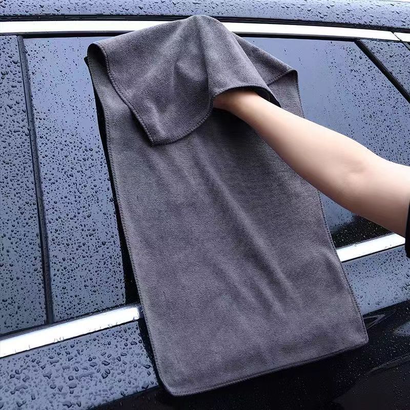Toalla seca y húmeda para automóviles, toalla especial para toallas de limpieza de automóviles, toallas de vidrio sin marcas, toallas de espesamiento image 22