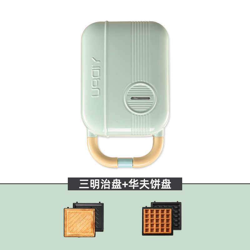 日本三明治早餐机多功能迷你小型神器吐司华夫饼机烤面包机其他煎|undefined