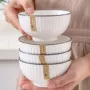 陶瓷釉下彩家用定制面碗