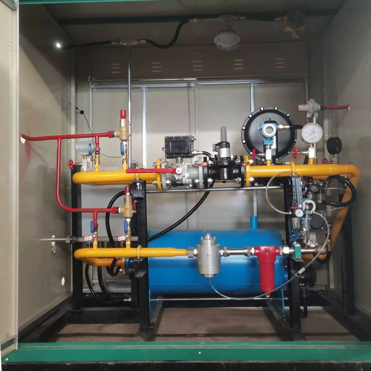 Шкаф регулирования давления газа на 200 кубических метров, регулирующий блок давления природного газа, устройство для регулирования давления, шкаф для дозирования, регулирующий домкрат для сжиженного природного газа, редукционный домкрат для сжиженного природного газа