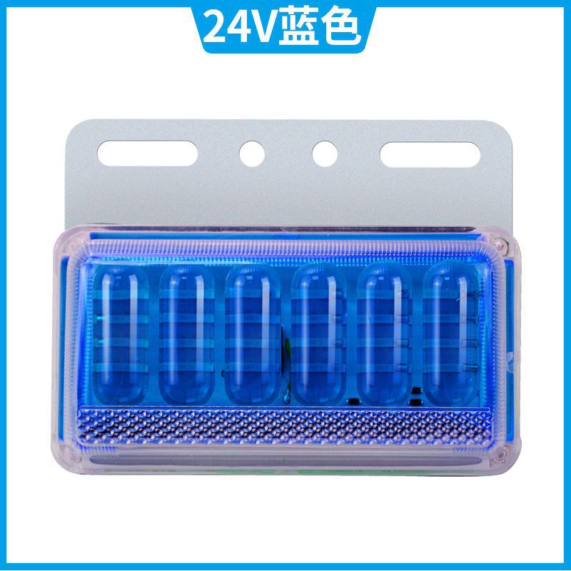24V camión led luz lateral remolque super brillante a prueba de agua luz lateral 12V neumáticos de automóvil luz de dirección ancha luz luminosa