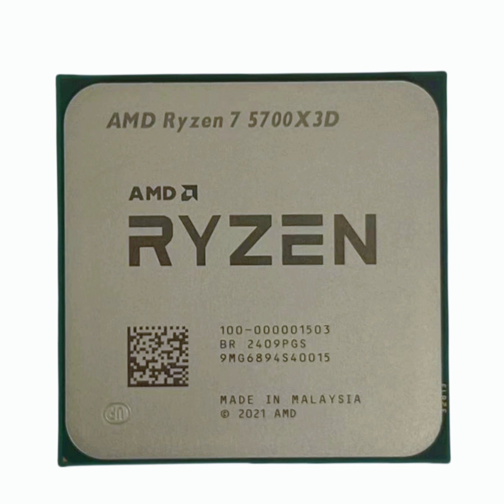 CPU Ryzen AMD R7 5700X3D 8 core 16 thread desktop computer CPU processor