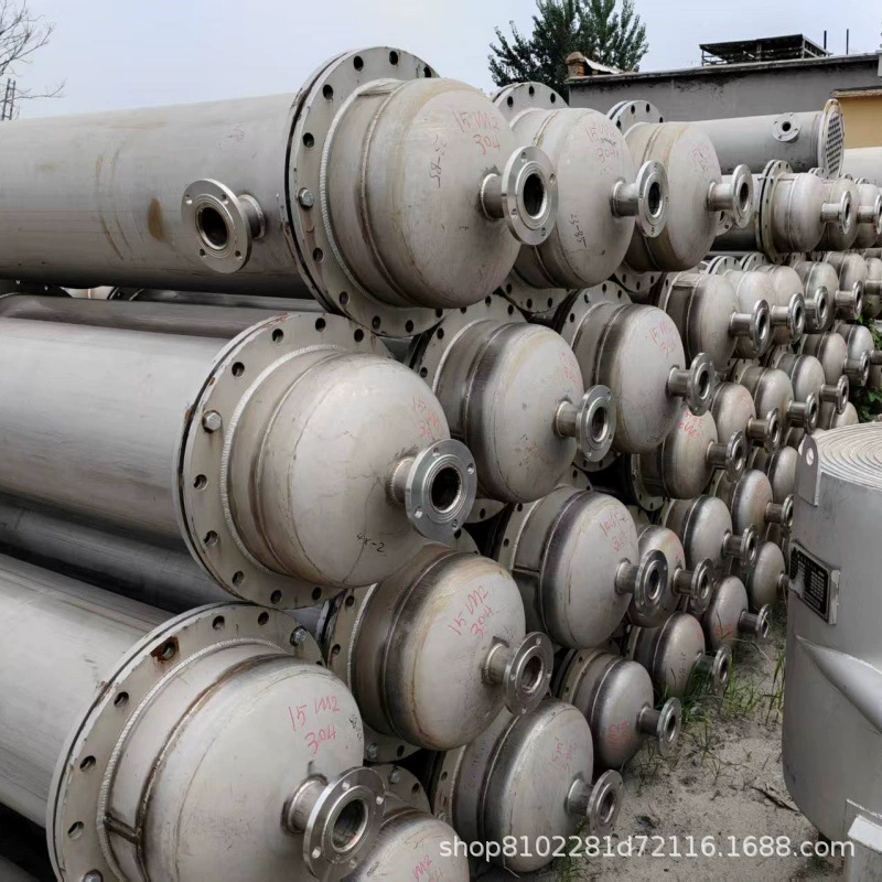 Трубчатый конденсатор из углеродистой стали, теплообменное оборудование с смешанным распылением, циркуляционный спиральный трубчатый теплообменник с резьбовым витым змеевиком