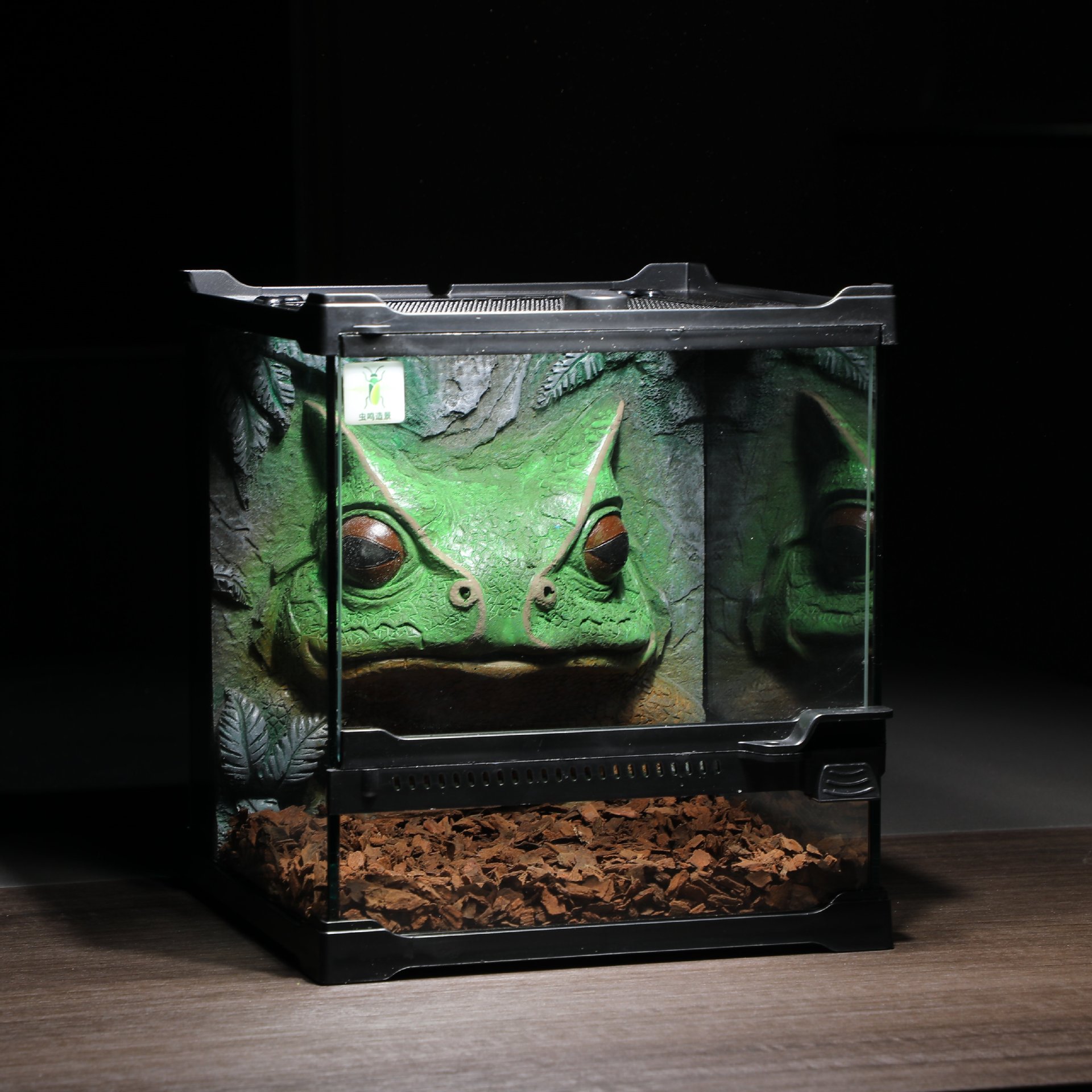 一件代发20*20*22.5爬宠玻璃缸造景缸养箱鬃狮蜥蜴蛇角蛙景观缸