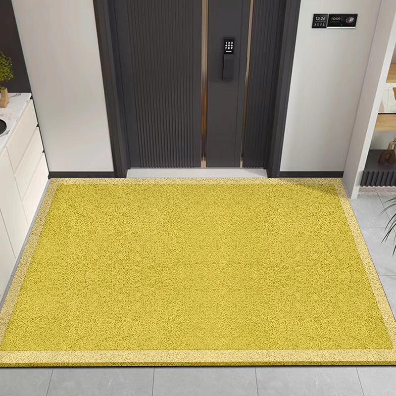 简约丝圈入户门垫加厚易打理脚垫新款玄关换鞋地垫子厂供应链批发