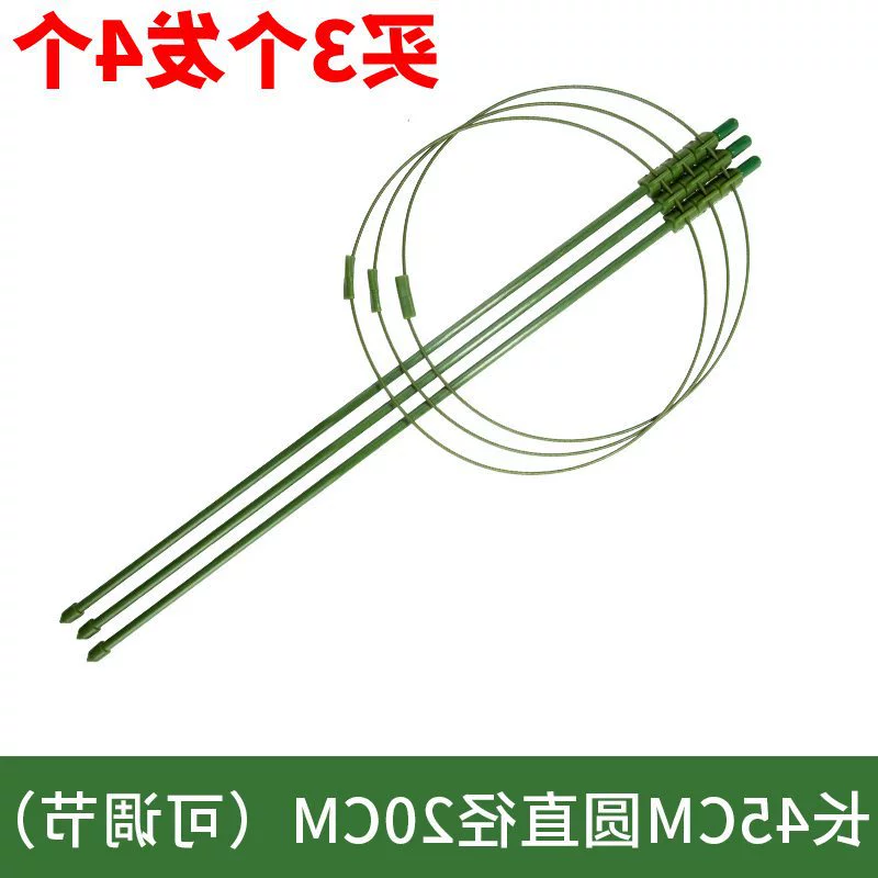Timeto -когда л 클imbing Flower Gardening Pillar Balcony Green Rose Rose Rose Tienine Lotus Teng Botan Plants Climbing Crab Claw Support Ring