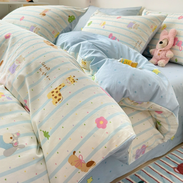 Cute and cute [100% high-quality cotton, worry-free sleeping naked]