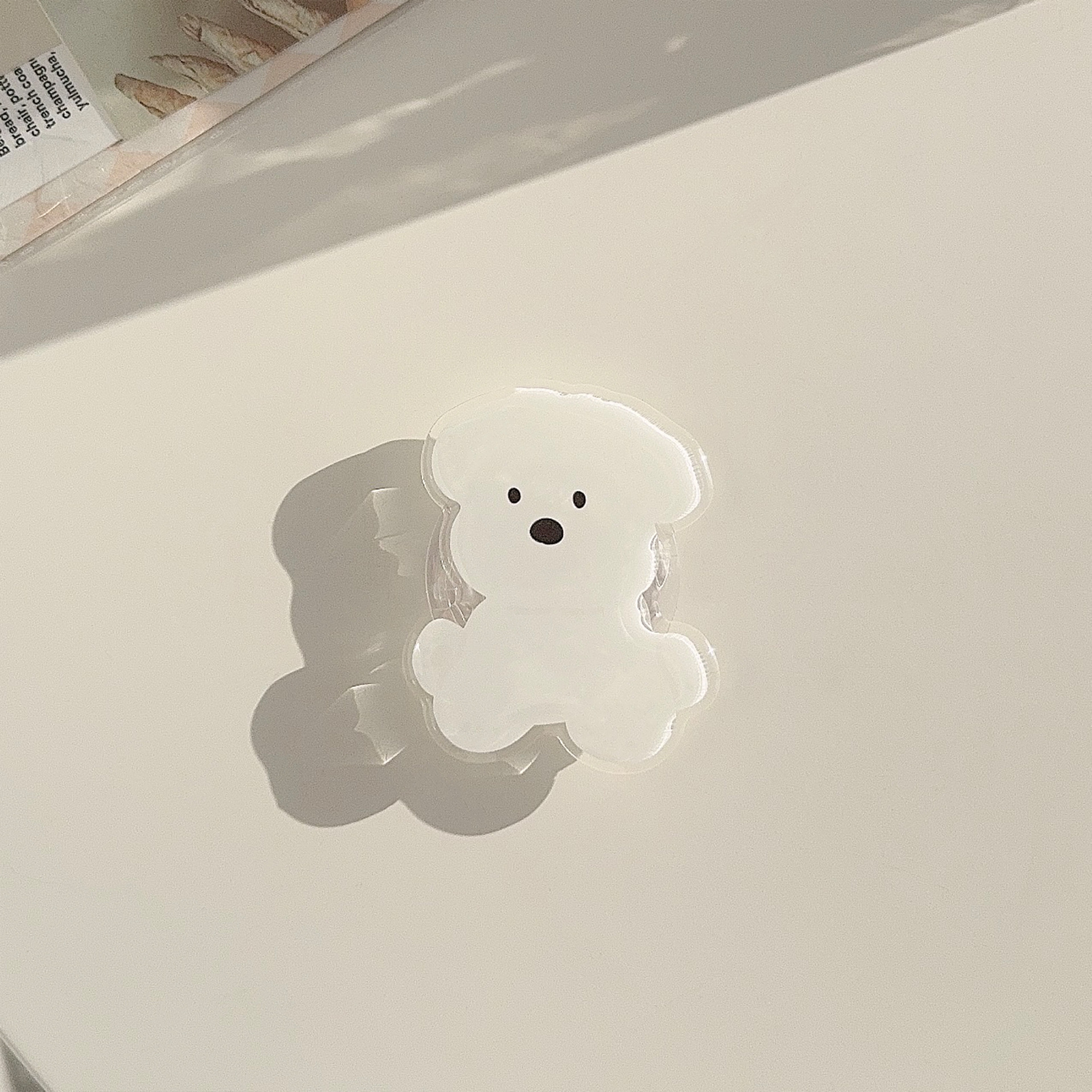 韓系ins犬熊スタンドアニメ伸縮折り畳みかわいい動物はリンゴ華為怠け者スタンドを適用する