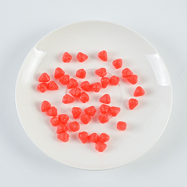 Realistic small strawberry PVC