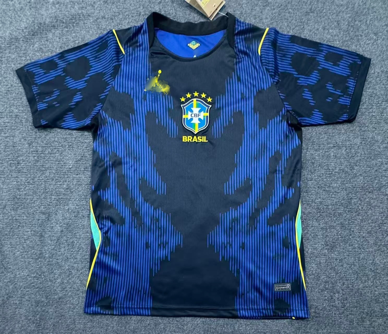 2627 Camiseta de fútbol de la Copa del Mundo Brasil Palmeiras Flamenco Camiseta de fútbol de manga corta