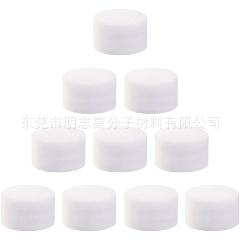 压缩机白色过滤海绵 冷雾吸入器蒸发过滤器海绵配件 空气过滤海绵