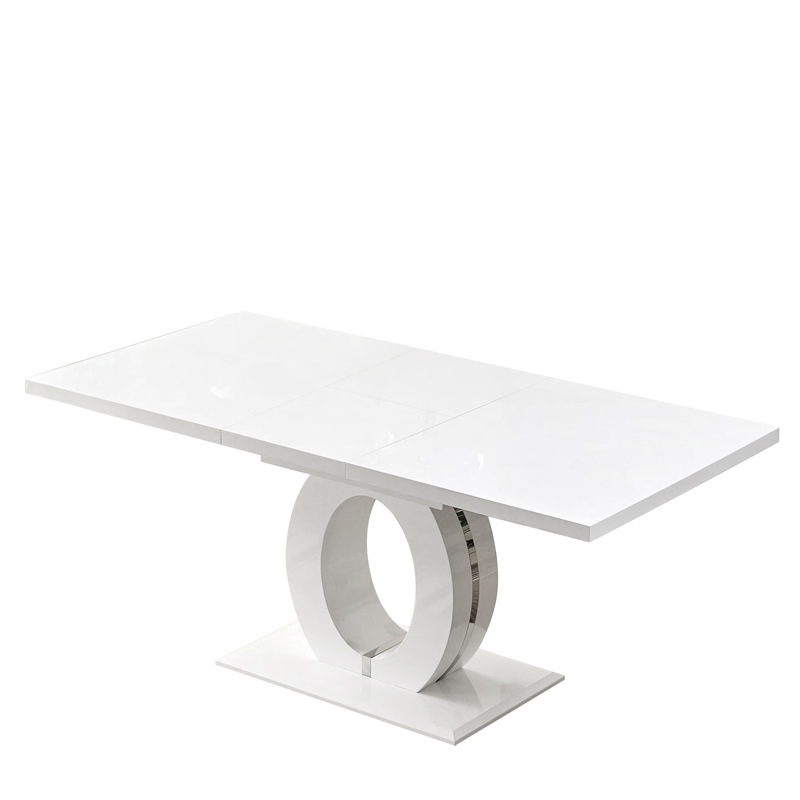 mesas de comedor tabla de madera tabla de comedor plegable tabla de negociación nórdica de lujo moderno MDF mesa