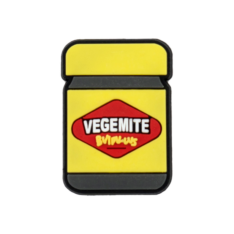 国境を越えたアニメオーストラリアの靴の花の靴は穴の靴の装飾のボタンの部品を掛けます。