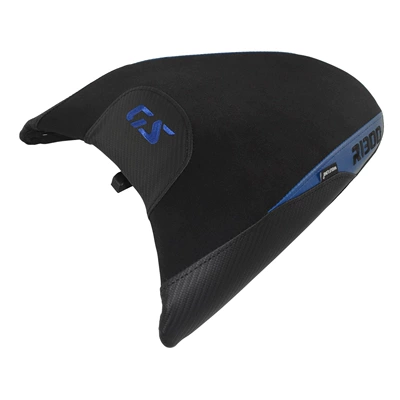for Bmw R1300Gs 23-26 Rear: Motorcycle cushion - rear-seat-cushion-blue