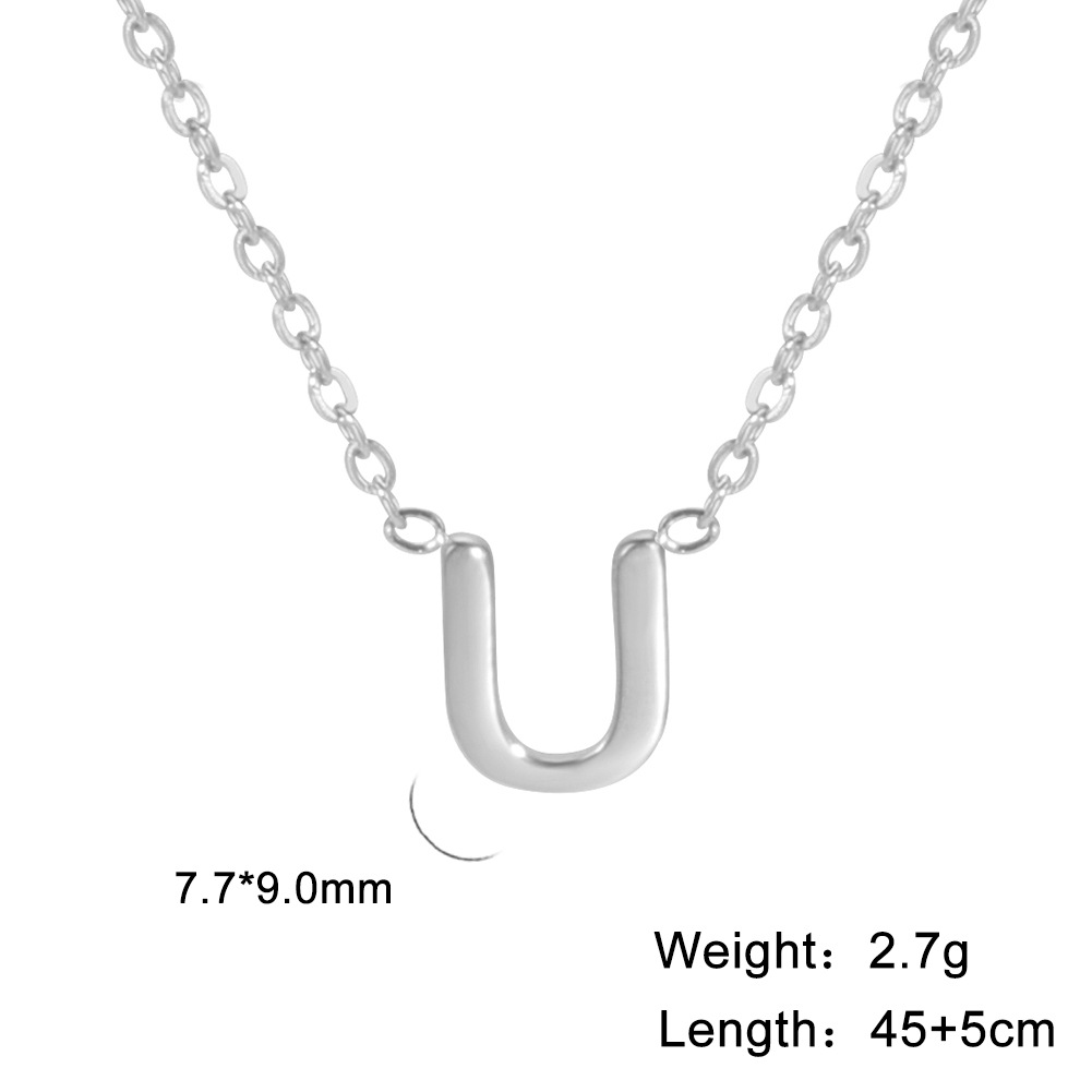 Steel, letter U