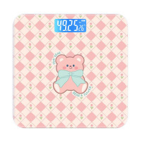 Báscula de grasa corporal para pérdida de peso Bluetooth inteligente y precisa medición de peso grasa carga corporal mujer hogar pequeña báscula electrónica