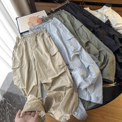 超火! カンナ399速乾軽薄通気傘兵ズボン日焼け止めズボン冷感ストレートカジュアルズボン