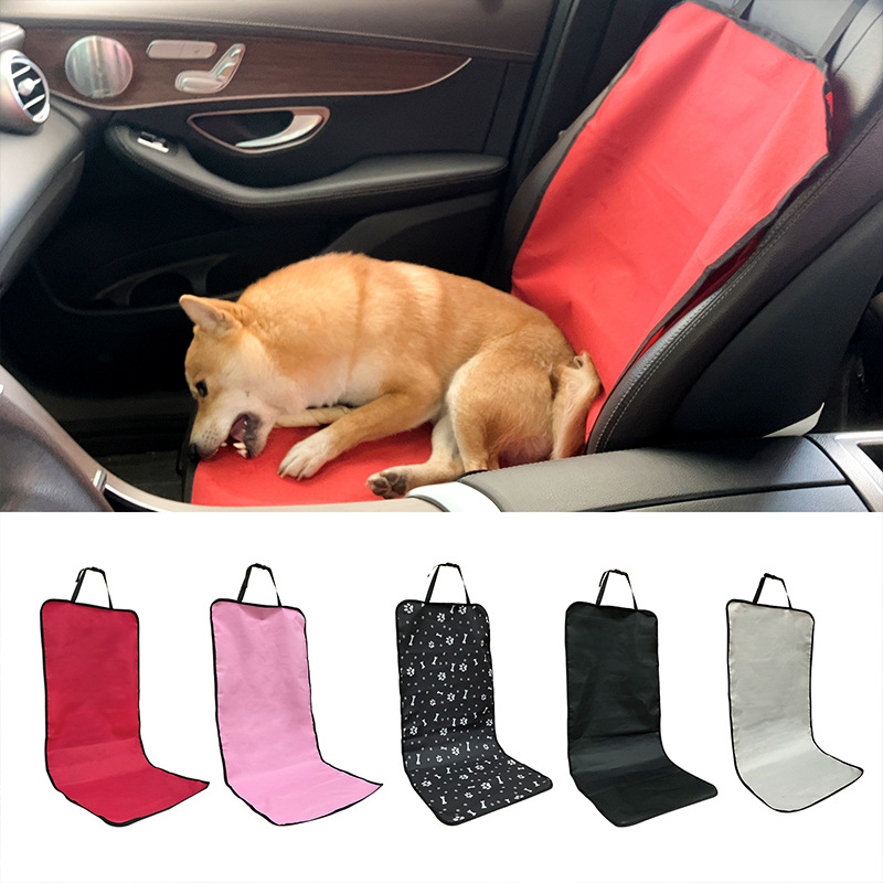 Nueva alfombrilla para coche para mascotas, alfombrilla de tela Oxford impermeable, alfombrilla para perros, gato, cojín para copiloto, cojín para gatos y perros para viajes al aire libre