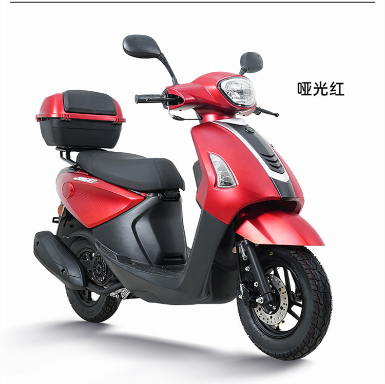 Motocicleta scooter Qiaoge a gasolina, compatible con la normativa Nacional IV, se puede matricular, 125CC, scooter de movilidad de dos ruedas para hombres y mujeres, certificado Nacional IV.