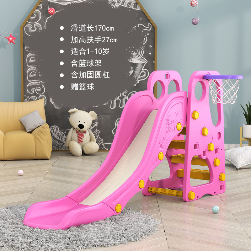 Juguetes de plástico engrosados para niños de 3 a 10 años pequeño hogar parque de atracciones interior hogar bebé bebé tobogán