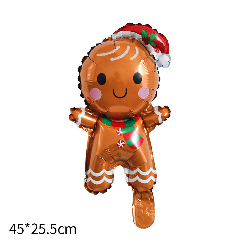 新品ミニ漫画クリスマス異形風船クリスマステーマパーティー装飾クリスマス漫画アルミ膜風船|undefined