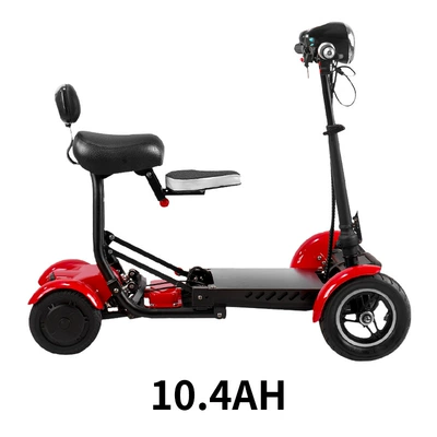 Qatlanan elektrik velosipedlər Scooter for Men and Women - 36v104ah-red-model