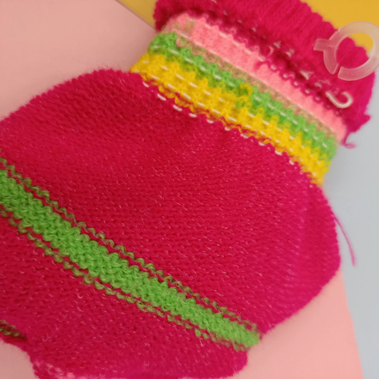 Children's keep warm knitted gloves, wholesale