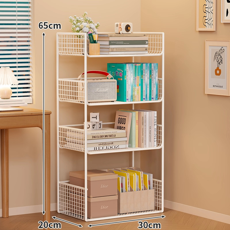 Estante Organizador Estrecho Multicapa, De piso para Baño