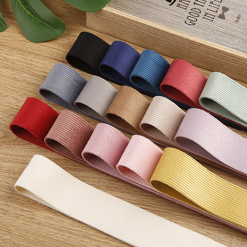 Two-sided velvet ribbon children's hair accessory bow tie shoe flower hat clothing accessories soft flocking ribbon