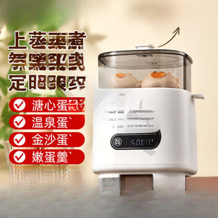 Intelligent Egg Steamer Breakfast Machine Baby Soft-Boiled Egg Hot Spring Egg Multi-Functional Household Mini Egg Cooker