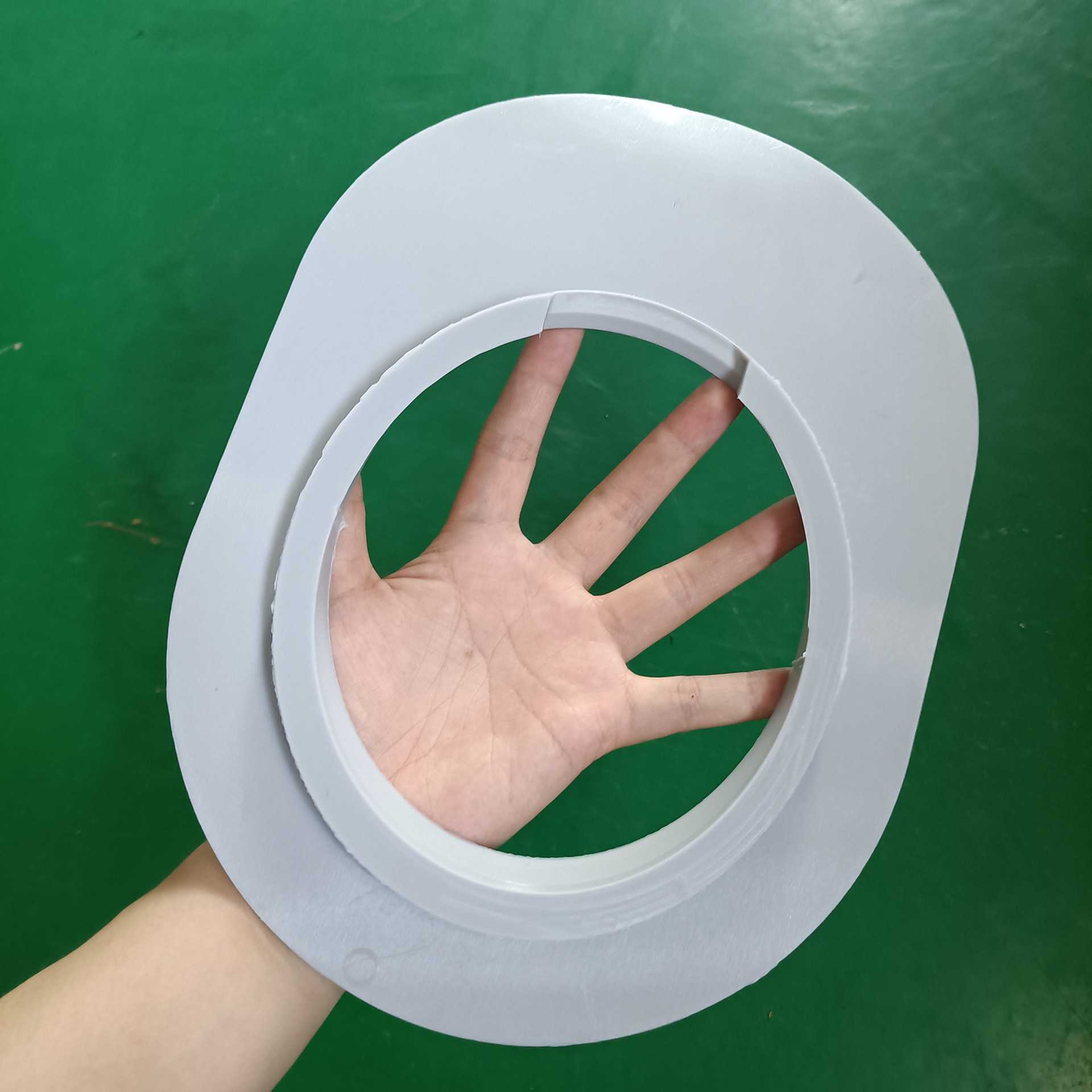 灰色带卡槽硅胶垫 帽型防撞硅胶垫 防水硅胶垫圈安全帽缓冲垫块