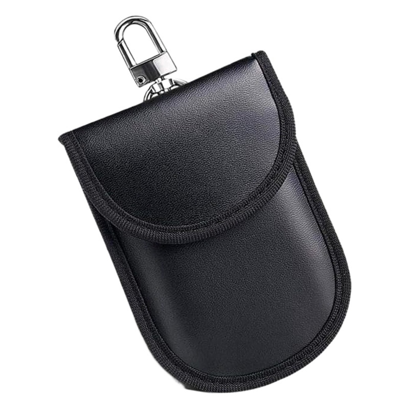 New Amazon RFID car key shielding buckle anti-theft Faraday bag key signal blocker protector