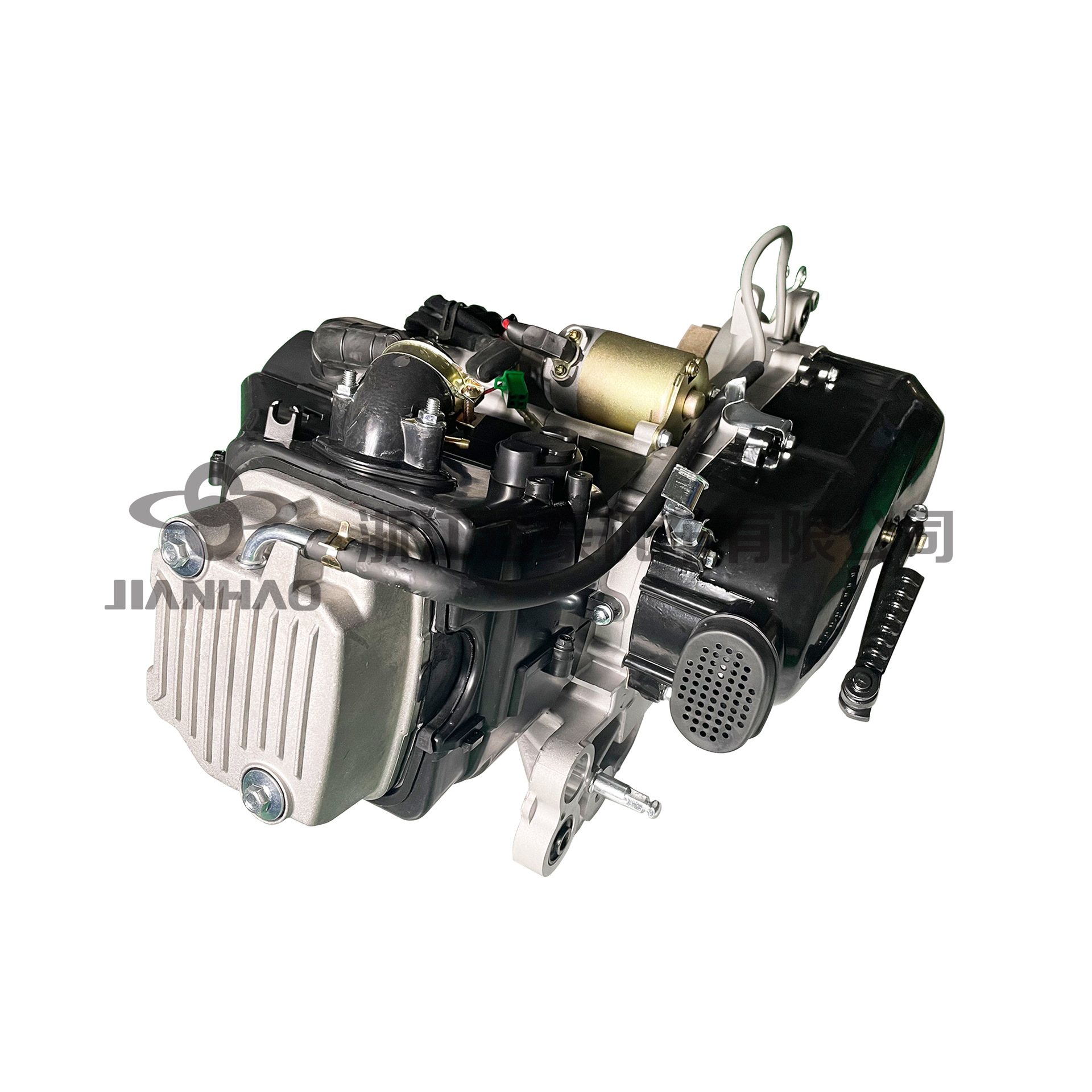 Main Unit with Matching Scooter Engine Gy6-J16, Lower Suspension Engine, Short Chassis