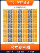 304不锈钢法兰盲板法兰片RF突面法兰盘堵板盖板非标定 制PN10/16