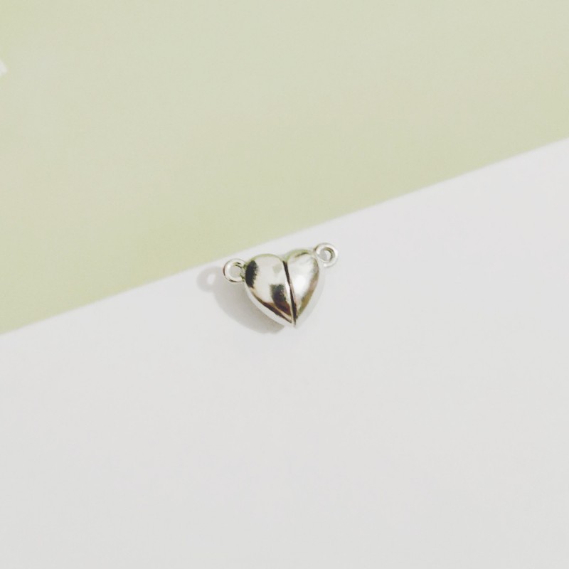12g Weight DIY Jewelry Accessories, Bracelets Classification 1 Pair Quantity Metal Material Heart Shape Pattern Couple Gender Simple Style Style 1 Pair Metal Heart Shape DIY Jewelry Accessories Bracelets 2