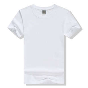 Pure Cotton Short-Sleeved Advertising Shirts with Printed Logo Patterns, Cultural Shirts, Election Uniforms, Customized T-Shirts, Export European and American Round Necks