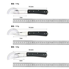 All Stainless Steel Folding Tree Grafting Knife Stand, Grafting Knife for Outdoor Portable Folding Fruit Knife Garden Tool Wholesale