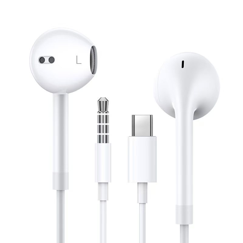 Apple 15-16シリーズ対応、Type-Cインターフェースのユニバーサル版、通話・音楽再生に対応、高音質の有線イヤホンです。|undefined