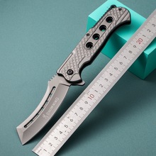 外贸 户外瑞士折叠军刀 高硬度防身刀野营便携战术户外不锈钢刀