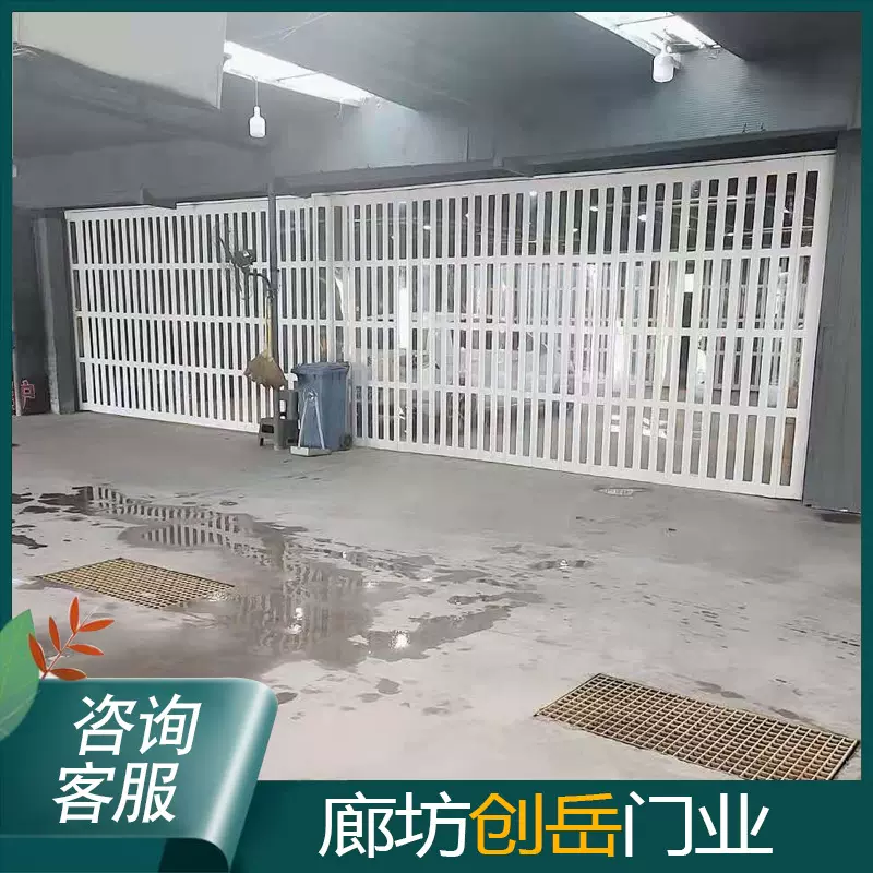 汽车4S店推拉门隐形隔断门无尘间移门洗车房铝合金折叠门可折叠