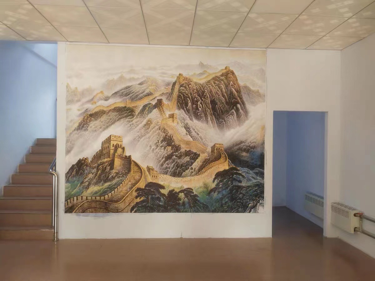 现代简约万里长城