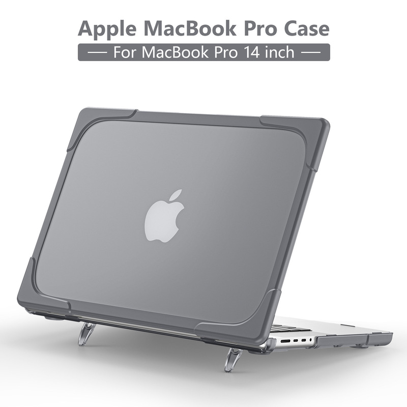 Suitable for Apple Notebook Pro 14inch Computer Protective Cover MacBook Air13 Cooling Pc Stand Anti-Fall Shell