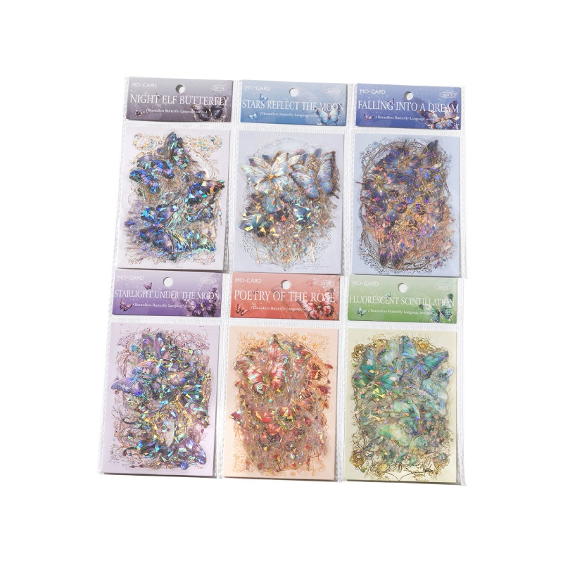 Three dimensional sticker, retro bag, scheduler