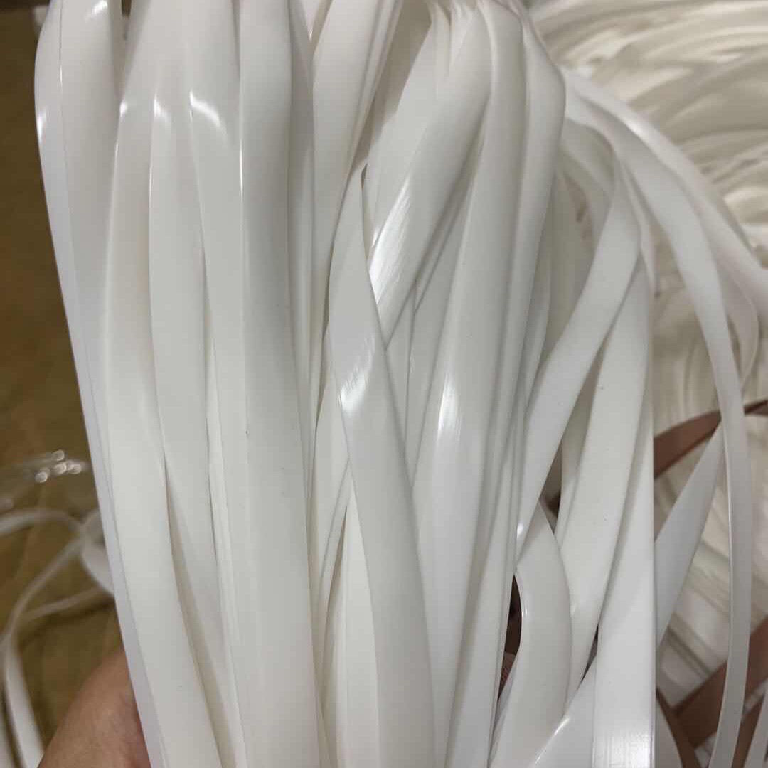 8mm 흰색 플랫 등나무