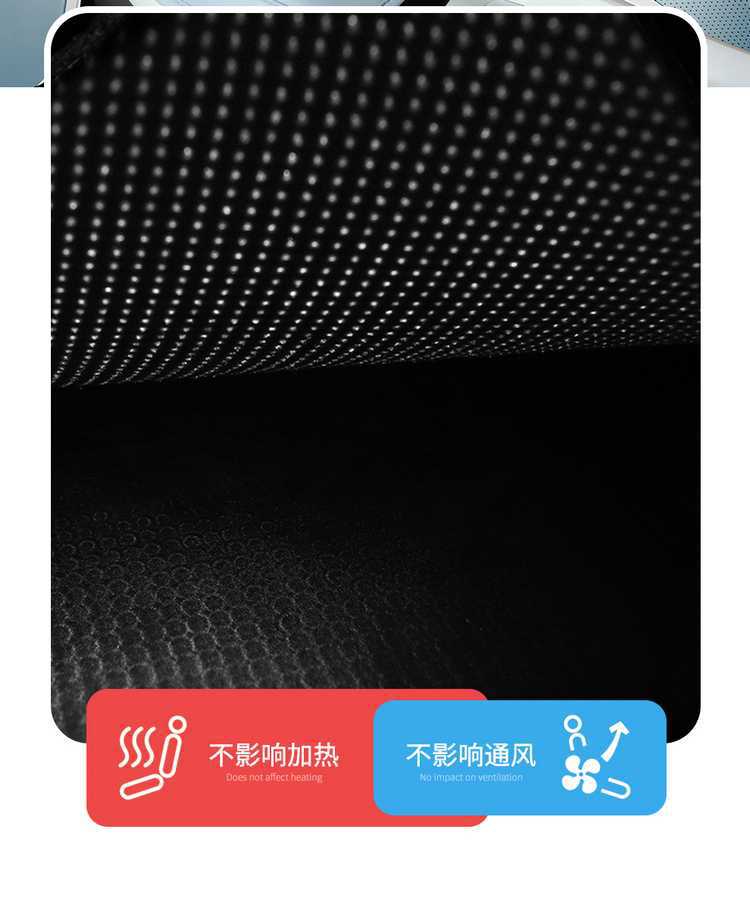 Xpeng MONAM03 car-specific seat cushion, perforated and breathable leather style, all-season full-coverage car seat cover, 26