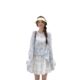 Dopamine Star Printed Blouse T-shirt Women's 2024 Summer New Niche Casual Loose Thin Sunscreen Top