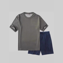 体能服男夏季训作服体能训练服速干T恤套装短袖裤军训服