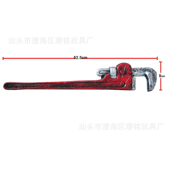 JM5637F lacquered silver head red wrench