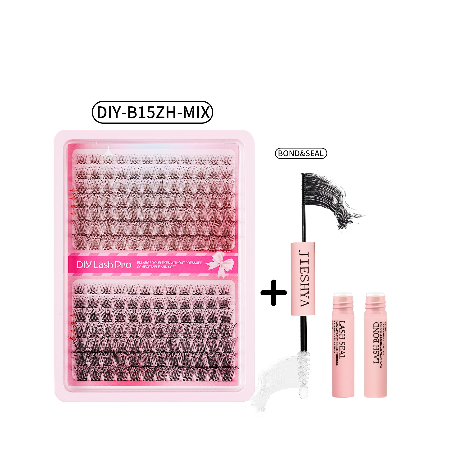 DIY lash cluster ресницы европейские и американские 18 мм кластерные ресницы